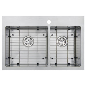 Aquabay Double Bowl Stainless Steel Sink